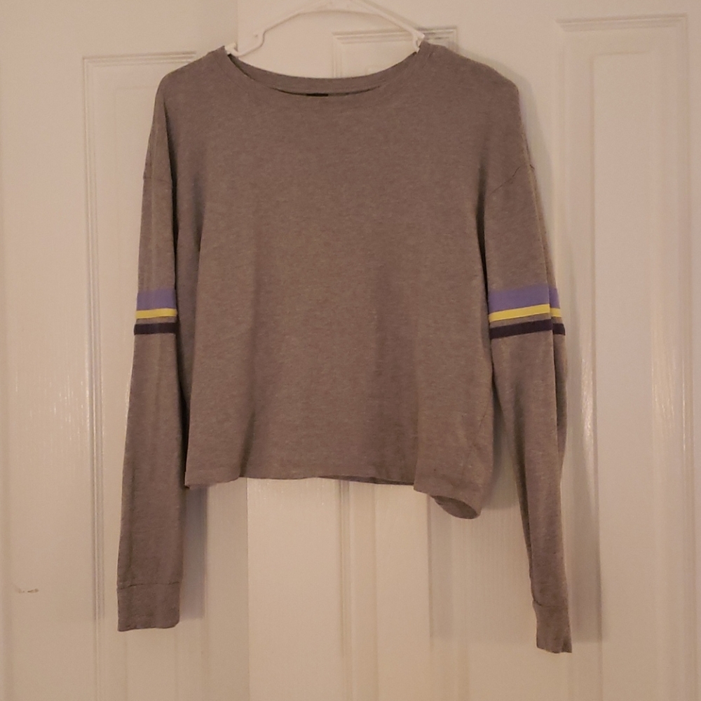 Long Sleeve Crop Top